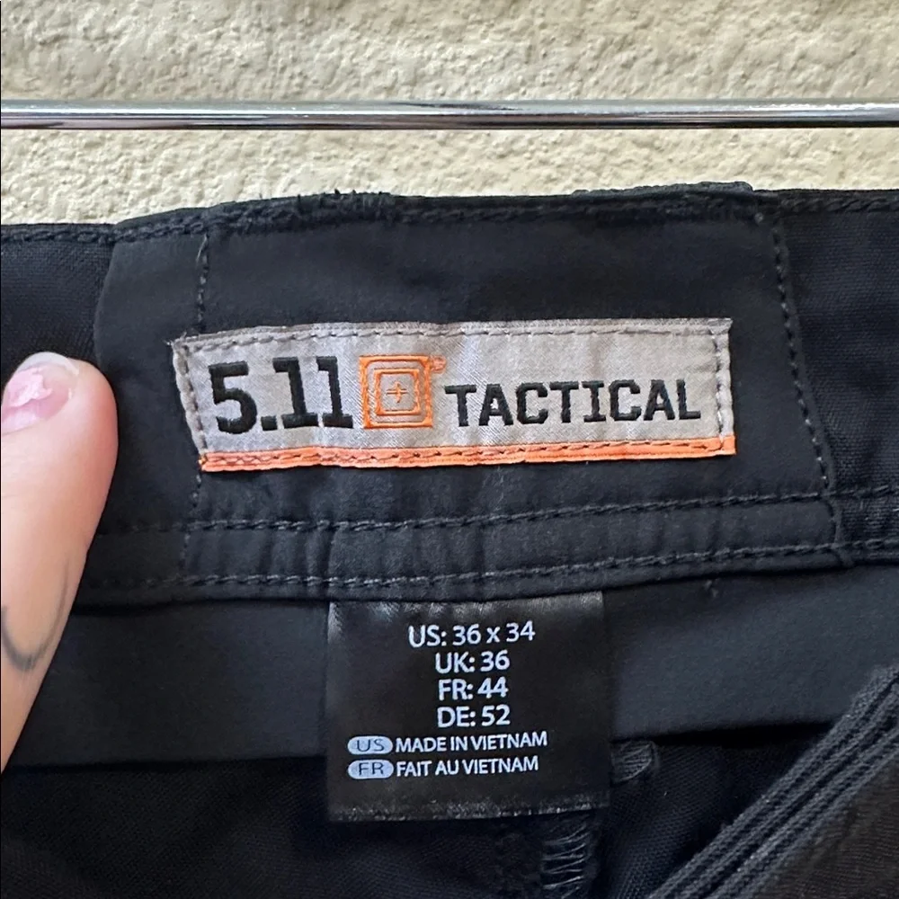 NWOT 5.11 Tactical Pants Black Utility Work Pants 36x34 Cargo Performance Pants